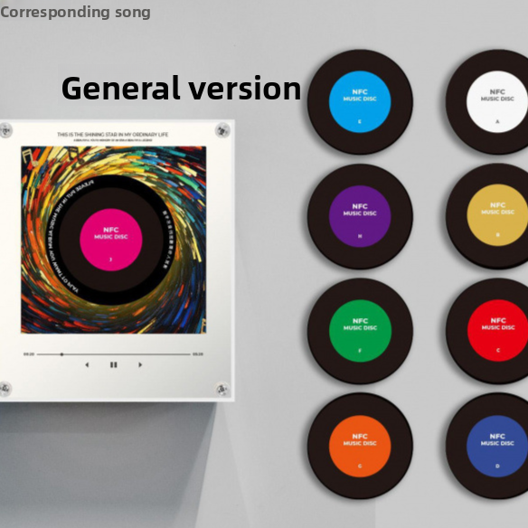 Imán de Nevera Reproductor de Música NFC